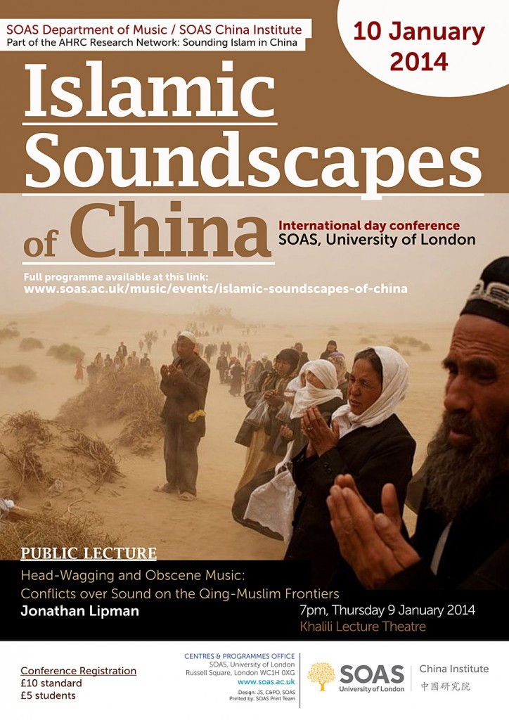 Islamic Soundscapes of China Programme and Abstracts
